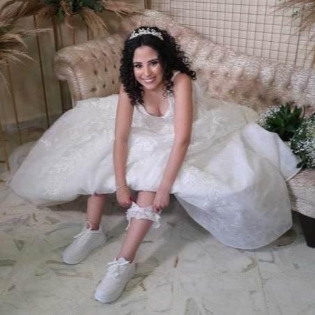 White Bridal Garter Jarretiere in Beirut Lebanon