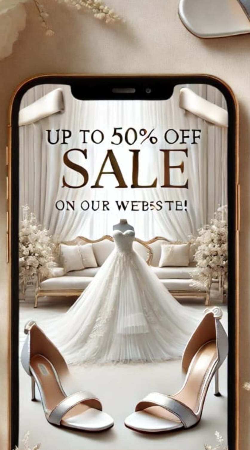 Sale on Wedding Shoes & Last Piece
