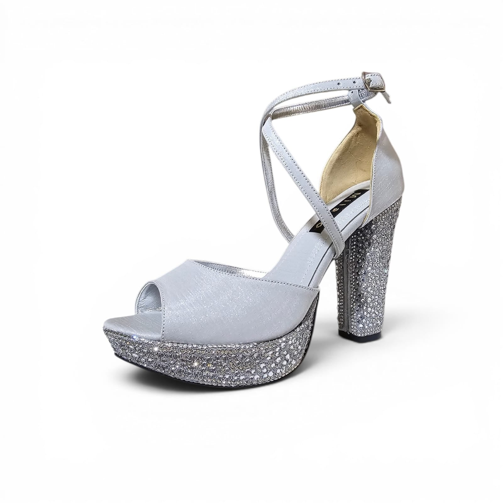 11 Satin Silver Heel beirut Lebanon