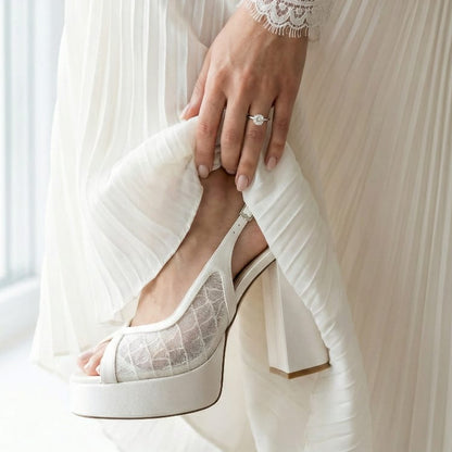 Bridal High Heel 13 cm Double Platform Beirut Lebanon