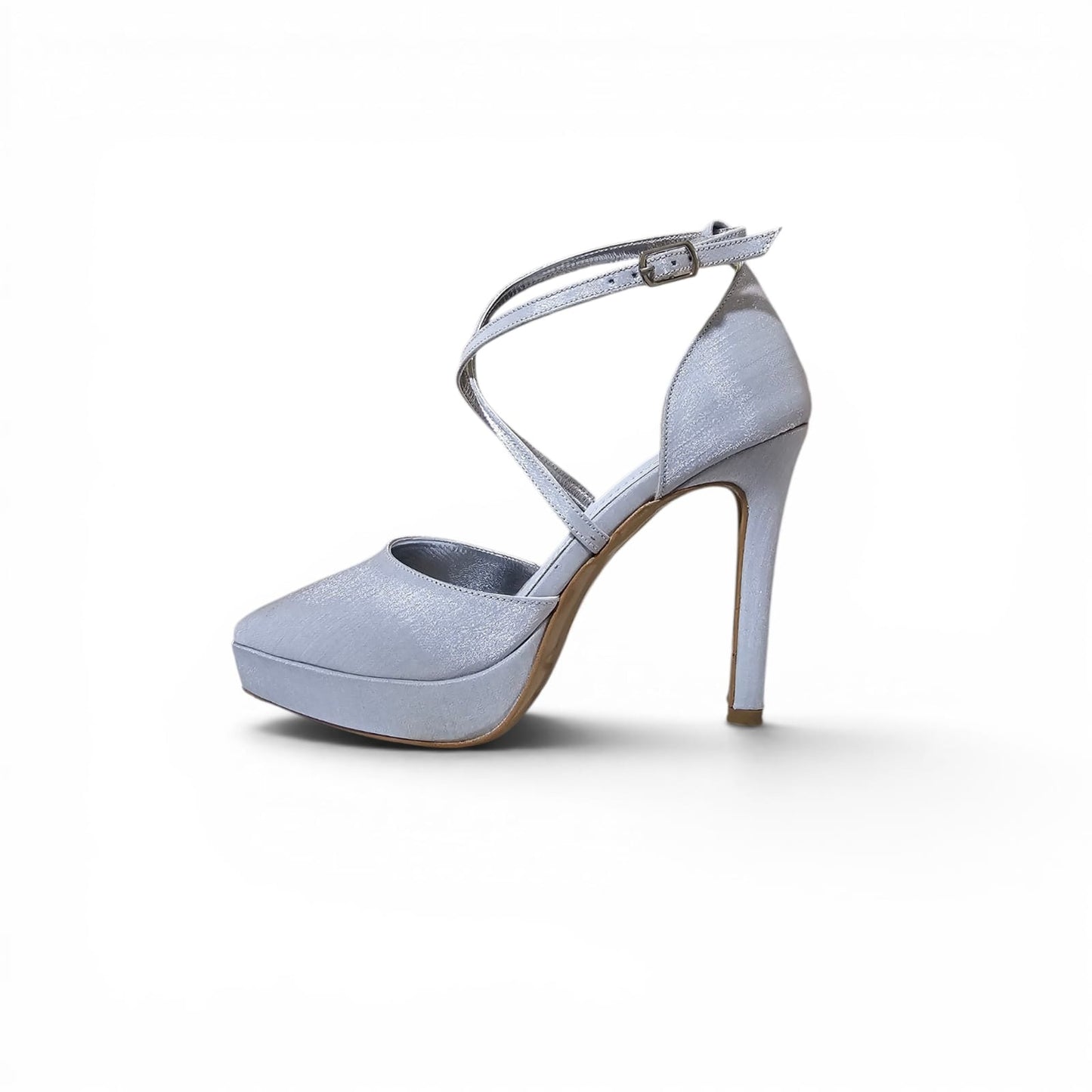 Comfy 11–12 cm Silver Platform high Heels Shoes Beirut  