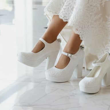 12cm Bridal Platform Heels shoes