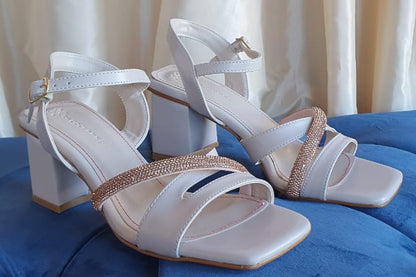 7-8cm Elegant nude sandals  Beirut Lebanon