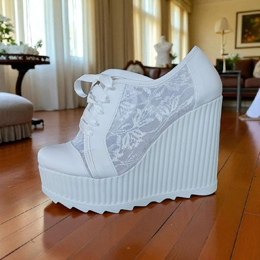 R12-2 12cm Wedding Bridal Sneakers Rock