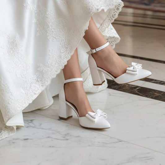 +8 cm Bridal Shoes Butterfly Lebanon PAP8