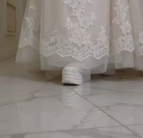 Bridal Wedge Platform 10 cm in Beirut