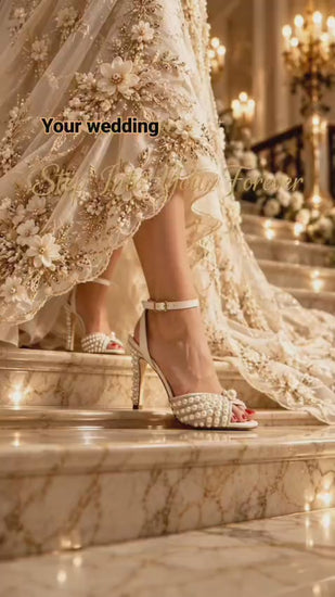 10 cm Pear Bridal sandal in beirut
